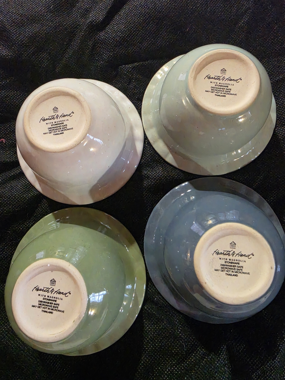 Threshold Cream Stoneware Mini Bowls - Set of 4 - Picture 4 of 4